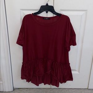 Shein Women's Ruffled Blouse